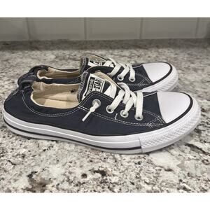 Converse Shoes Womens 9 Blue Chuck Taylor All Star Shoreline Sneakers 537080F